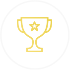 Gold Icon of Award Cup